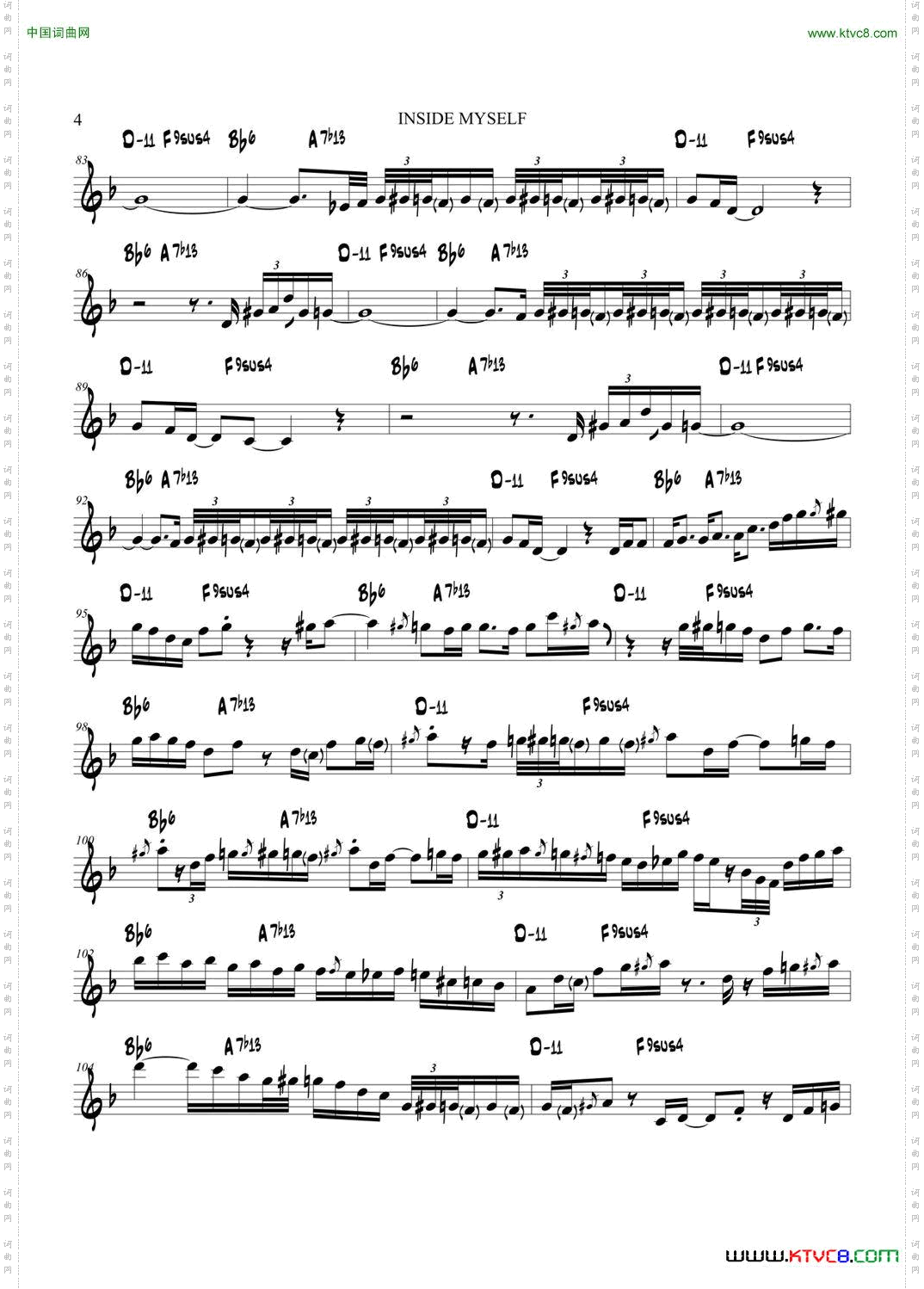 InsideMyself高音萨克斯_In side My self高音萨克斯