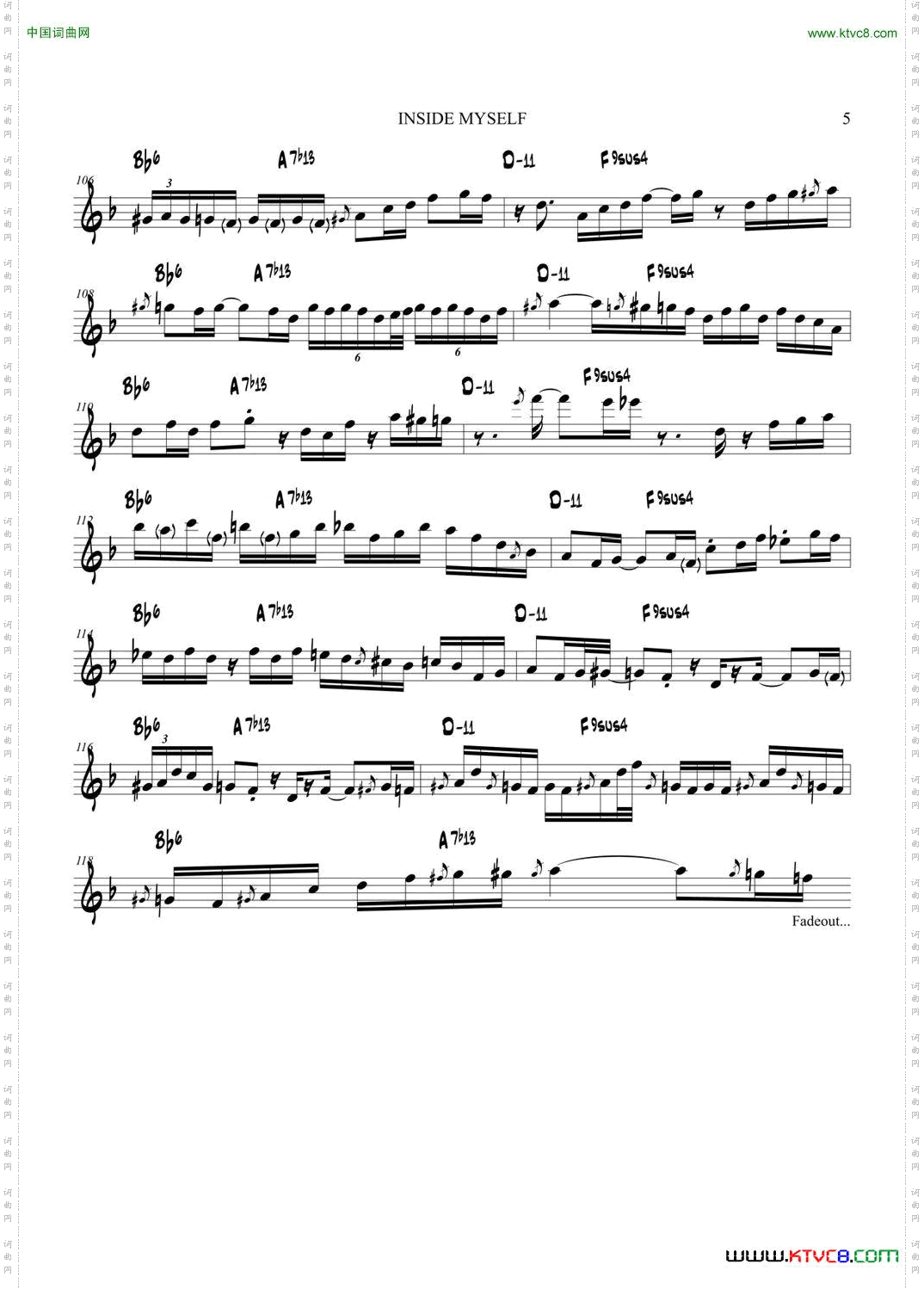 InsideMyself高音萨克斯_In side My self高音萨克斯