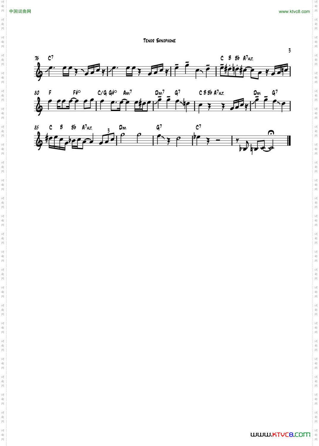 JingleBells次中音萨克斯_Jingle Bells次中音萨克斯