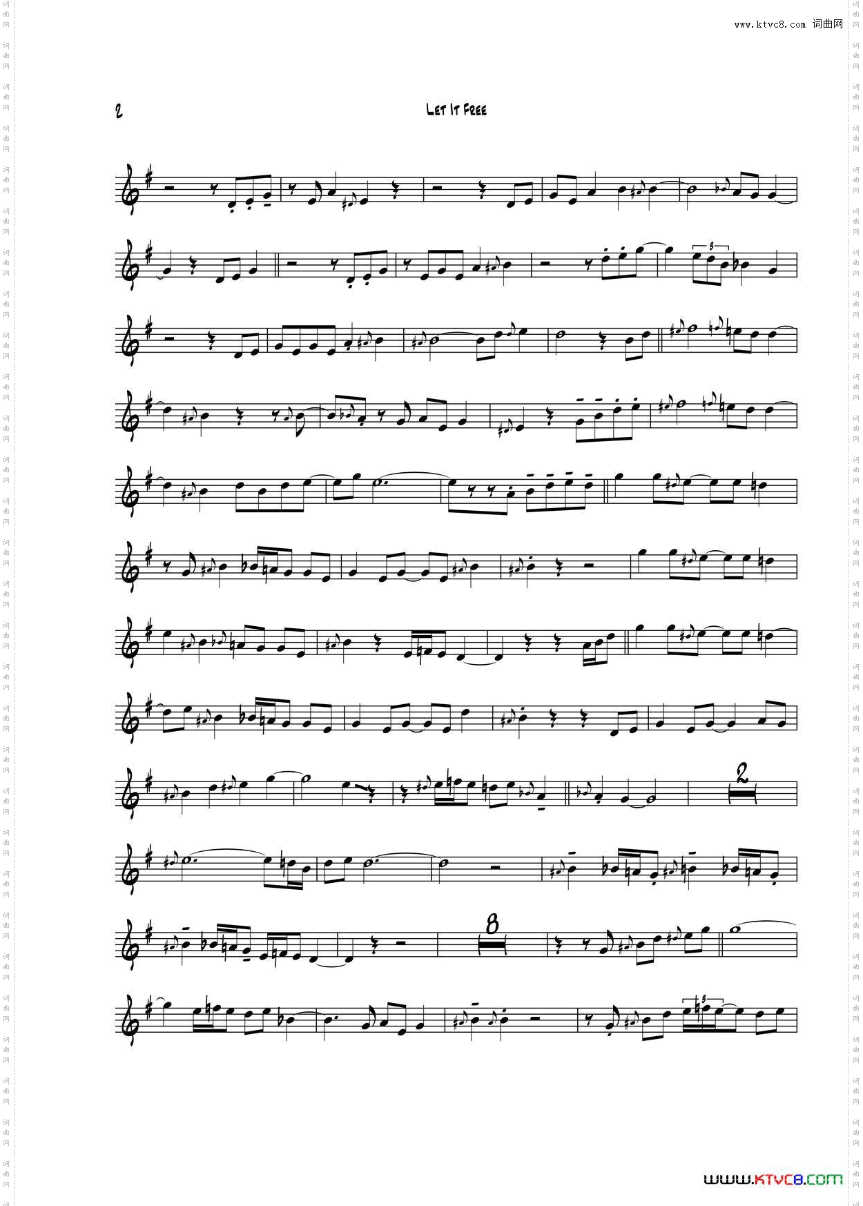 LetItFree中音萨克斯_Let It Free中音萨克斯