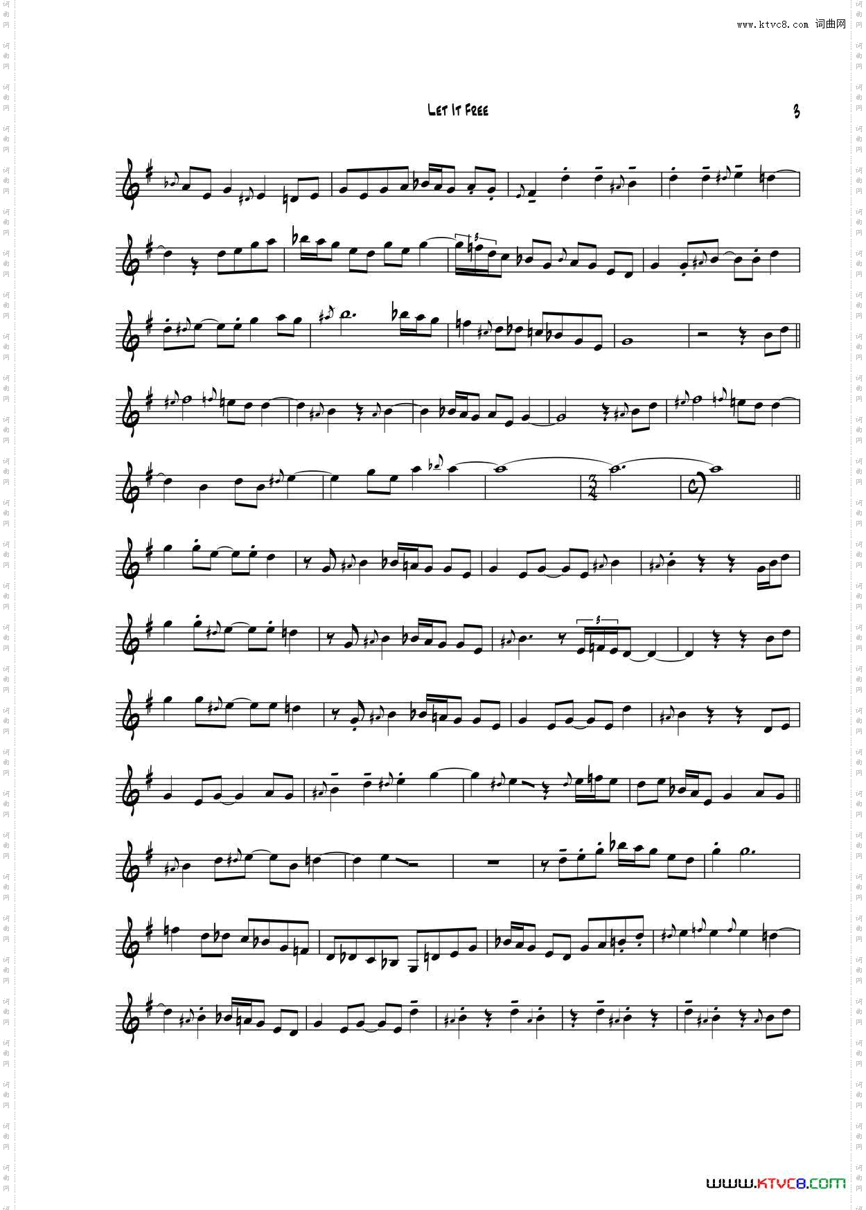 LetItFree中音萨克斯_Let It Free中音萨克斯