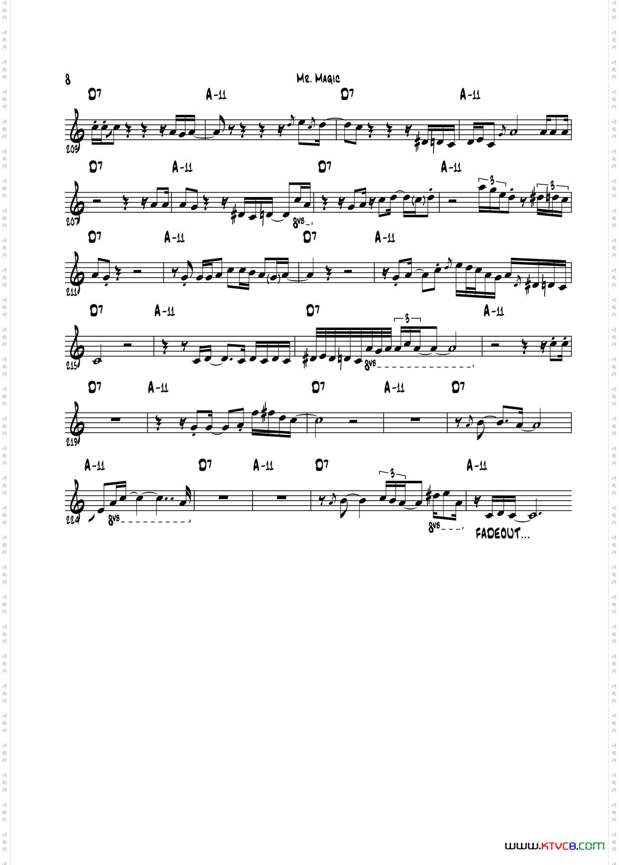 MrMagic中音萨克斯_Mr Magic中音萨克斯