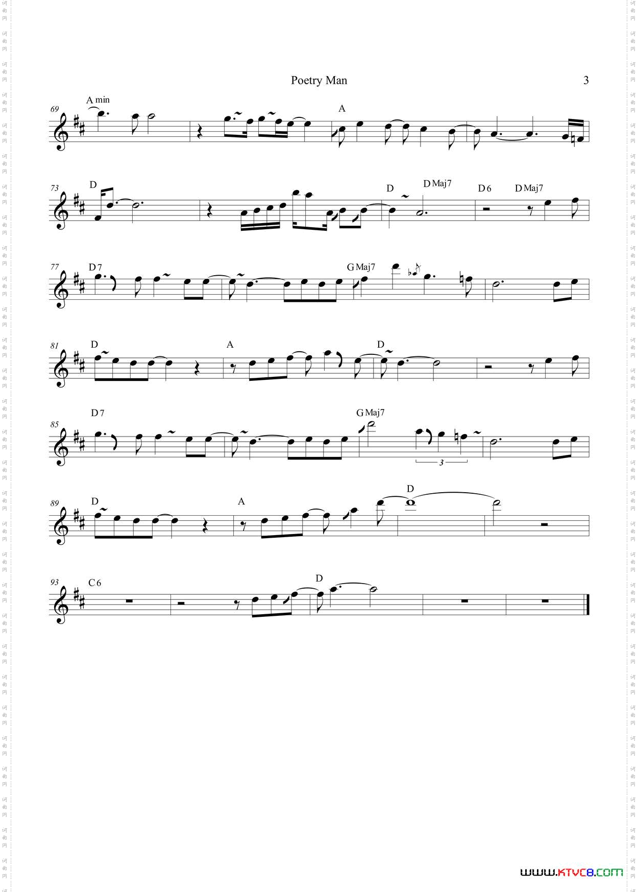 PoetryMan高音萨克斯/次中音萨克斯_Poetry Man高音萨克斯/次中音萨克斯