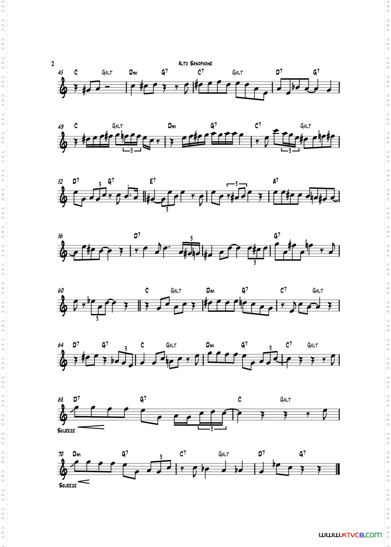 SantaBaby中音萨克斯_Santa Baby中音萨克斯