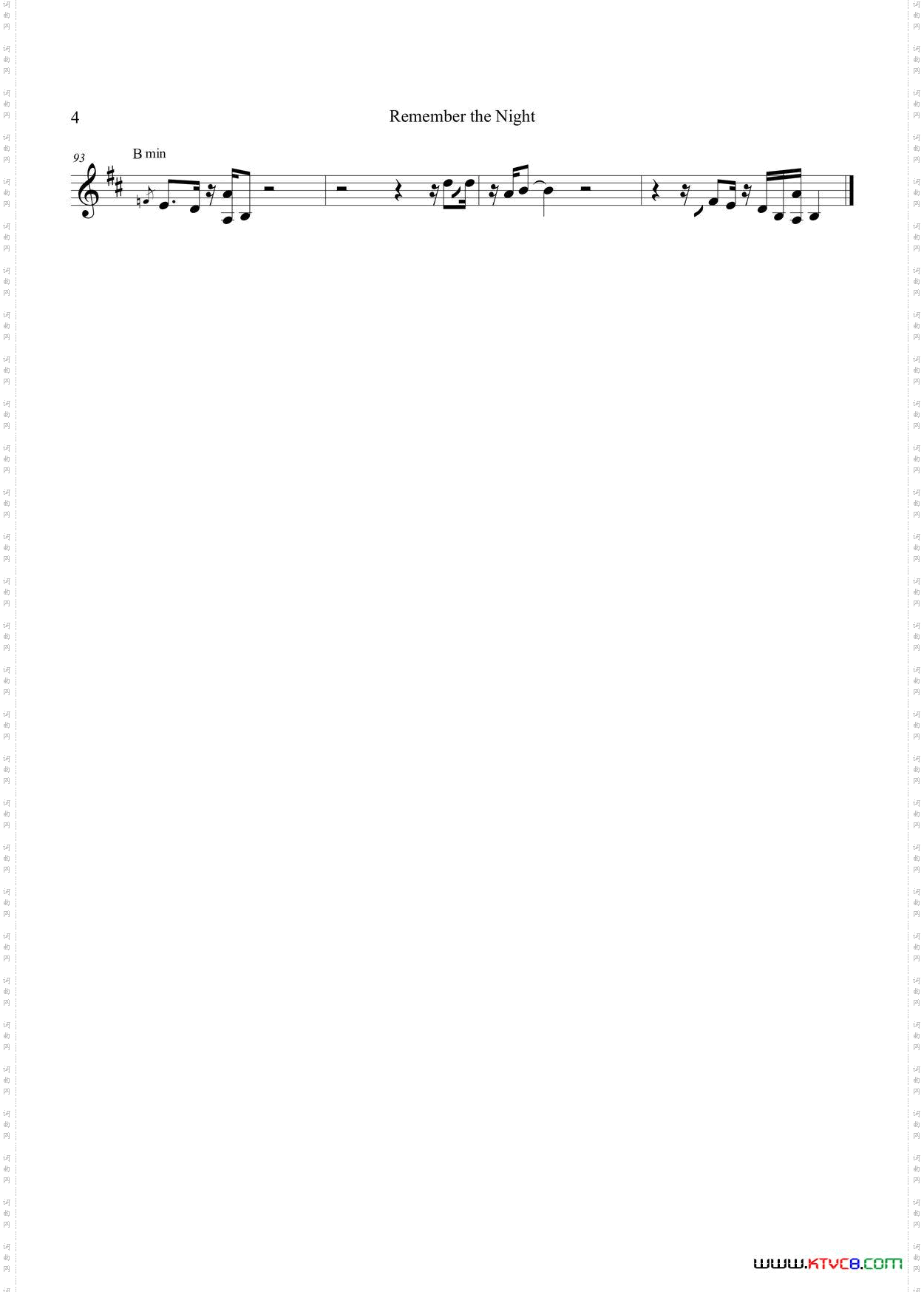 RememberTheNigh中音萨克斯_Remember The Nigh中音萨克斯