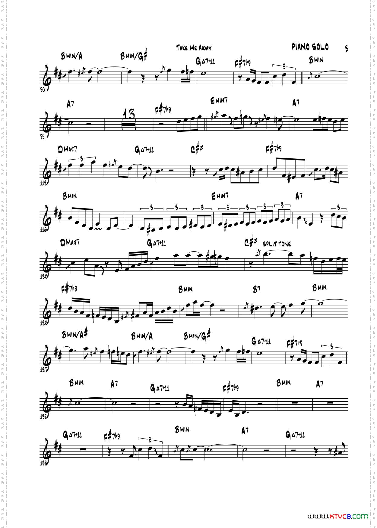 TakeMeAway高音萨克斯_Take Me Away高音萨克斯