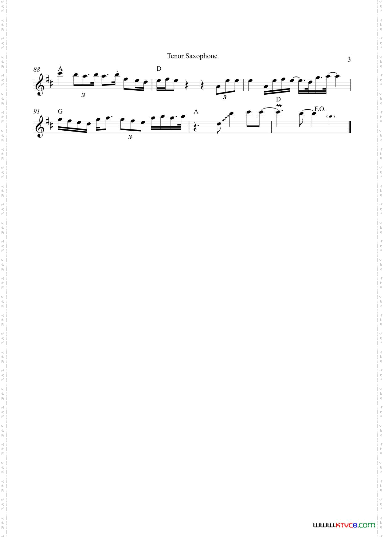 SweetDreams次中音萨克斯_Sweet Dreams次中音萨克斯