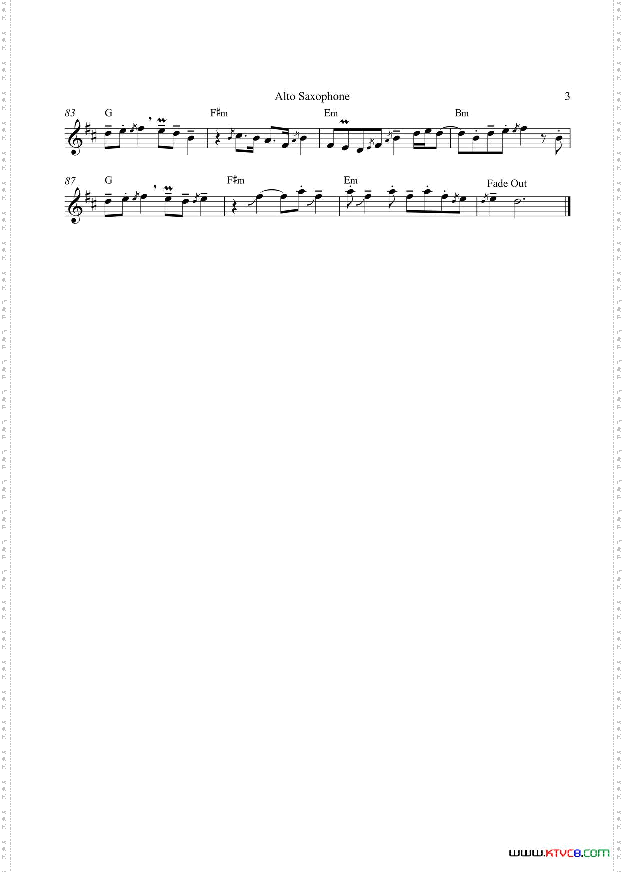 TellMeAboutIt中音萨克斯_Tell Me About It中音萨克斯