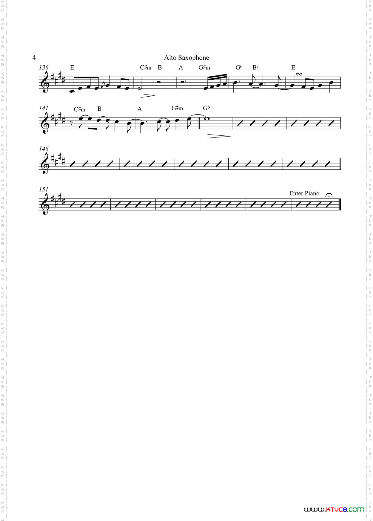 TheFirstNoel中音萨克斯_The First Noel中音萨克斯
