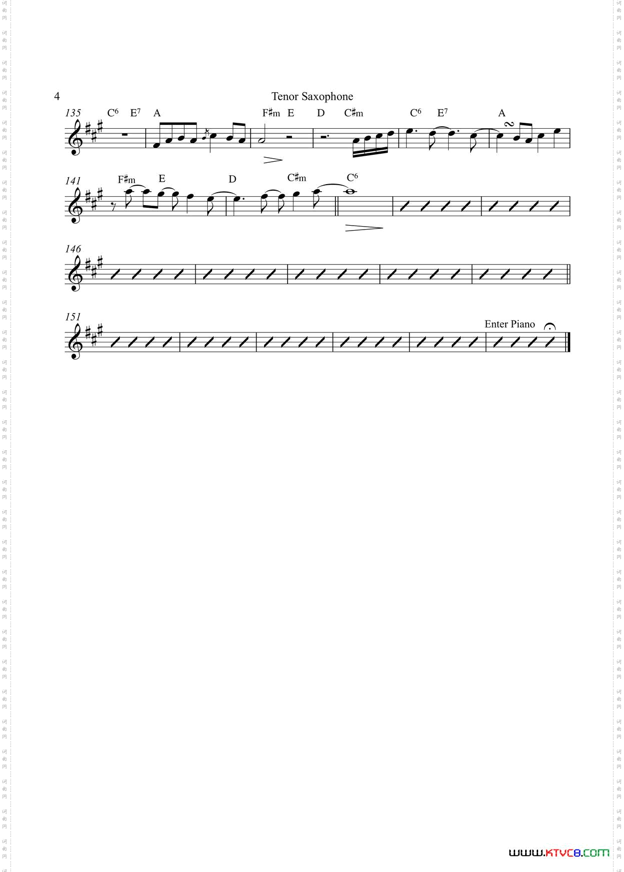 TheFirstNoel次中音萨克斯_The First Noel次中音萨克斯