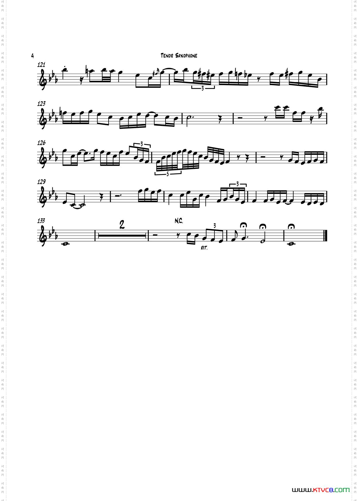 Tango次中音萨克斯