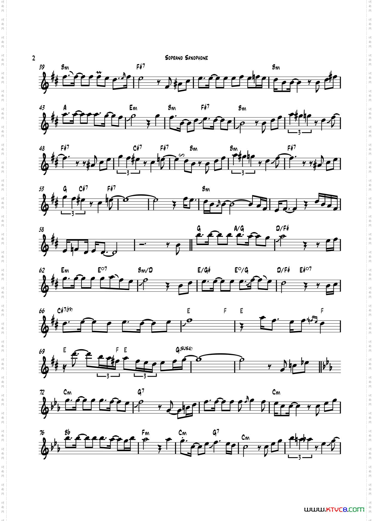 Tango高音萨克斯