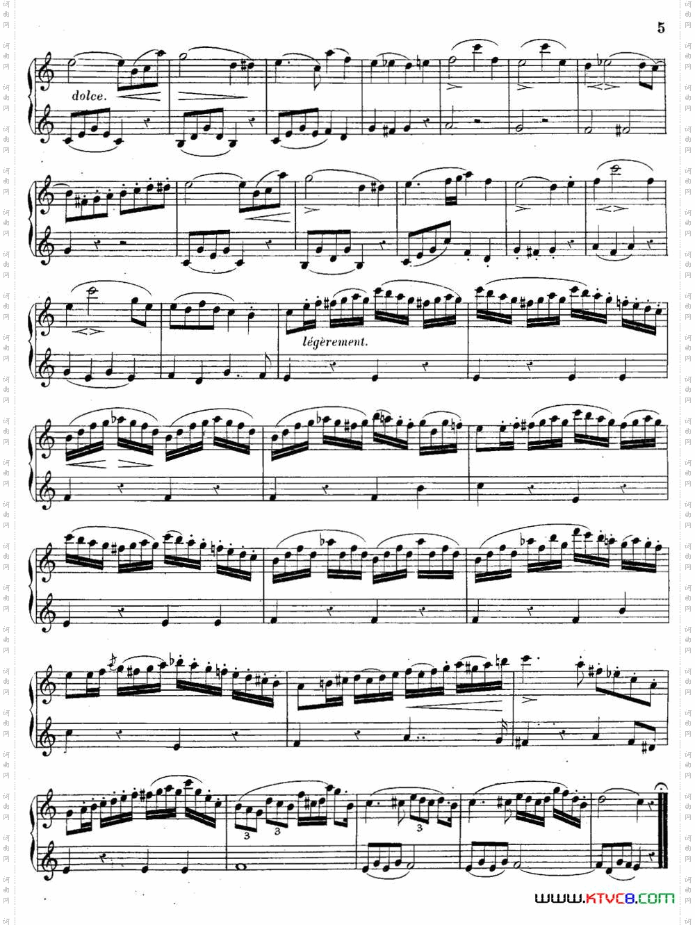 H·Klose二重奏练习曲No.2