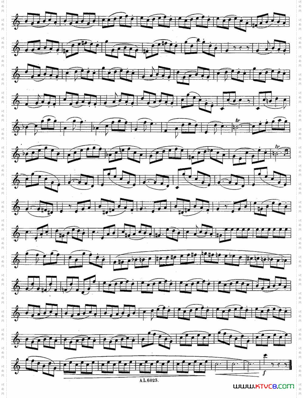 H·Klose练习曲Quinzeetudesdegenre—4-5_H·Klose练习曲Quinze etudes de genre—4-5