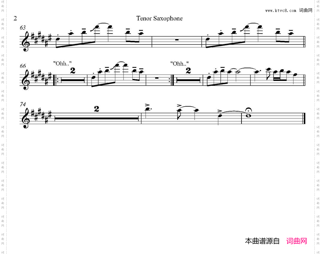 WhoCanItBeNow次中音萨克斯_Who CanIt Be Now次中音萨克斯