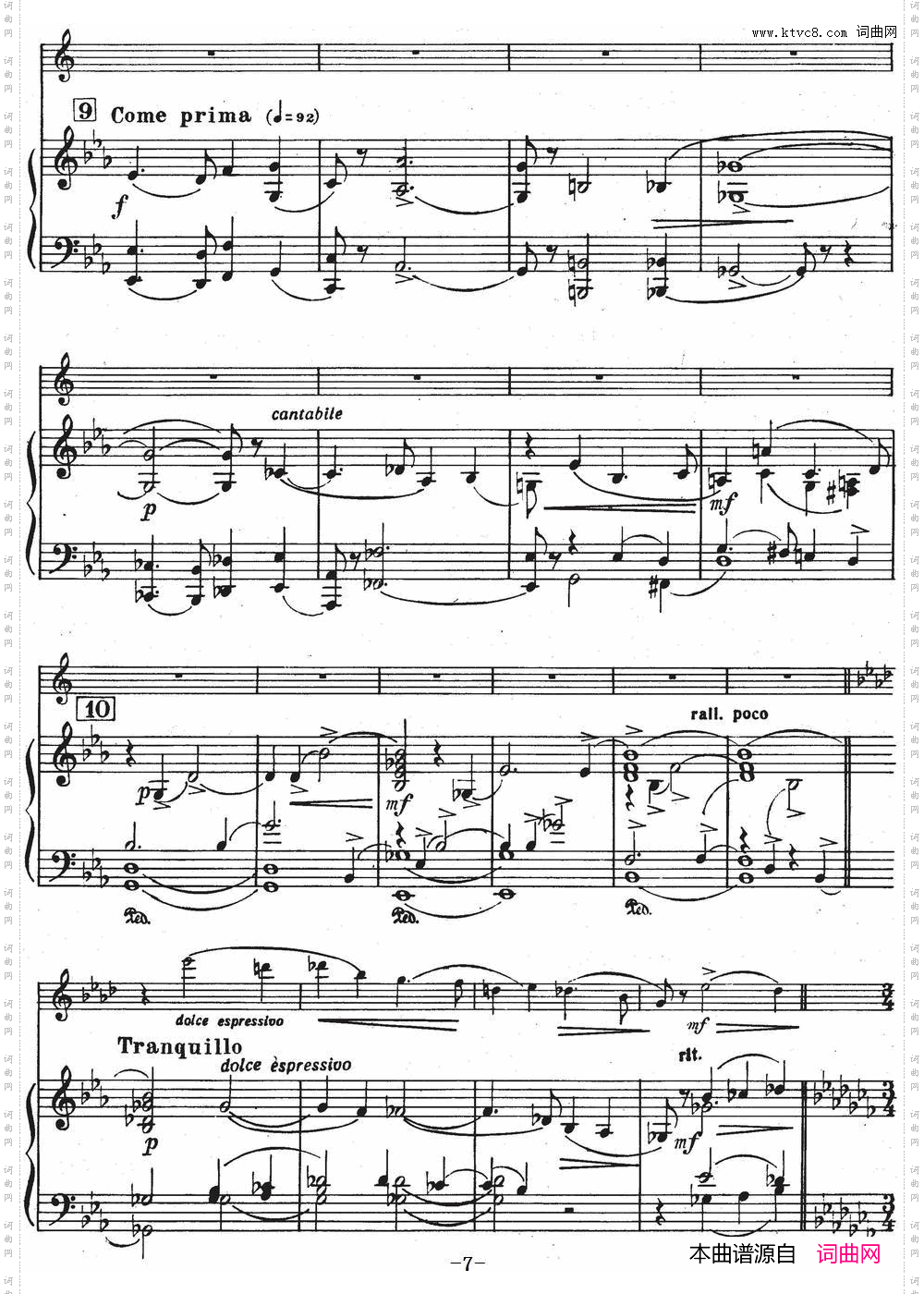 Glazunov Op·109格拉组诺夫协奏曲Op·109_ 萨克斯+钢琴伴奏 