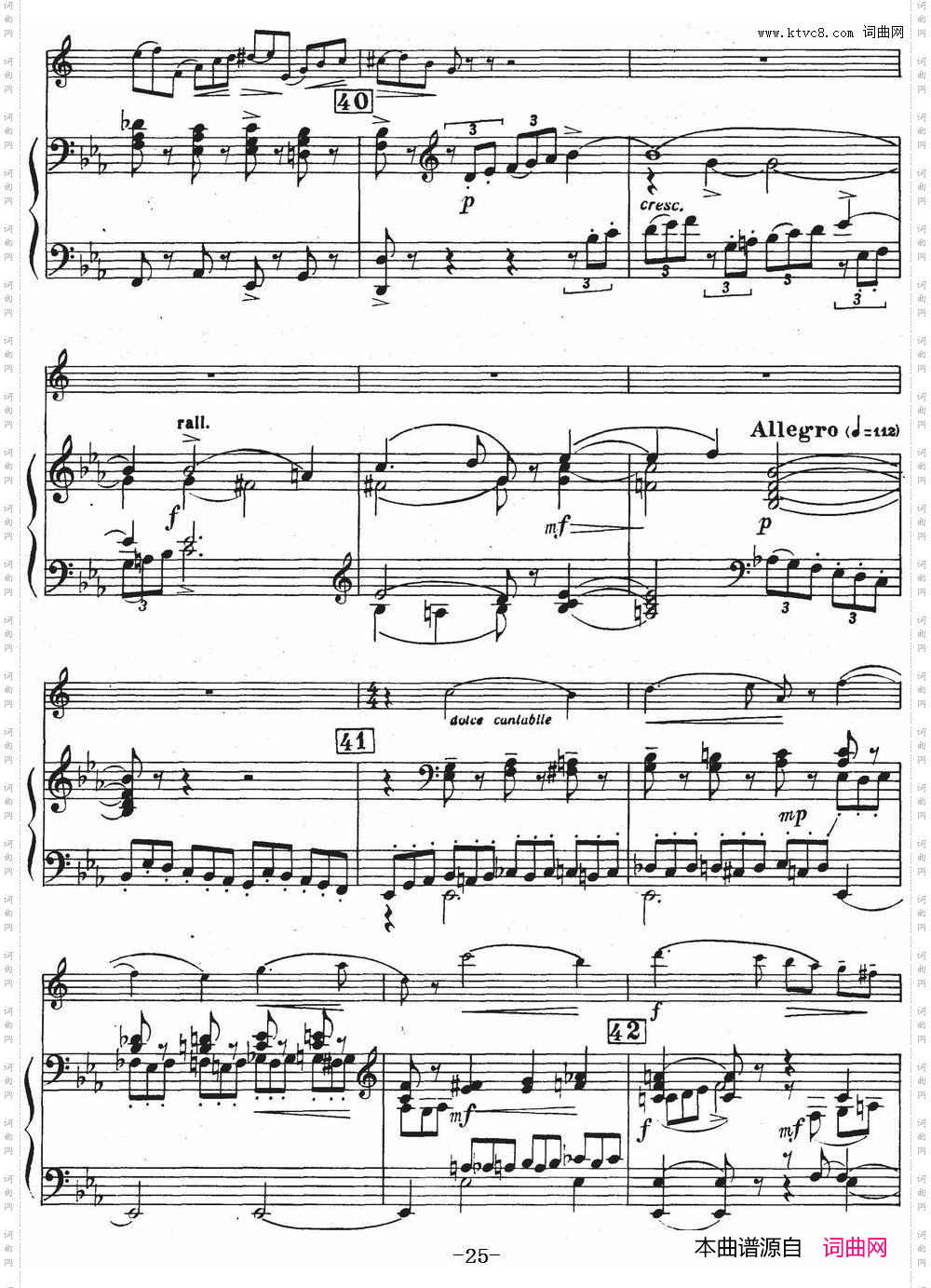 Glazunov Op·109格拉组诺夫协奏曲Op·109_ 萨克斯+钢琴伴奏 
