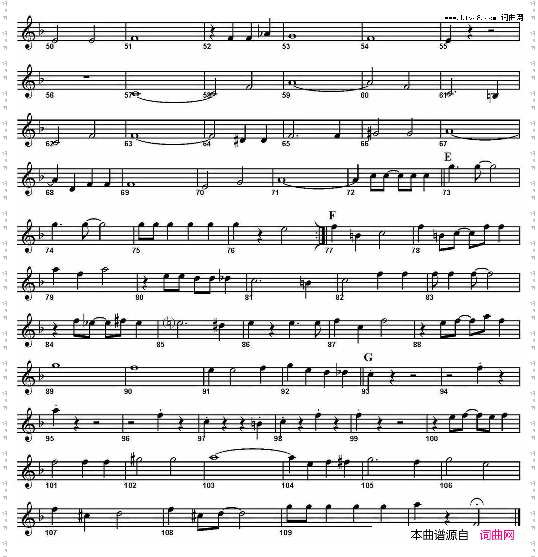 HighSociety四重奏·高音萨克斯分谱_High Society四重奏·高音萨克斯分谱