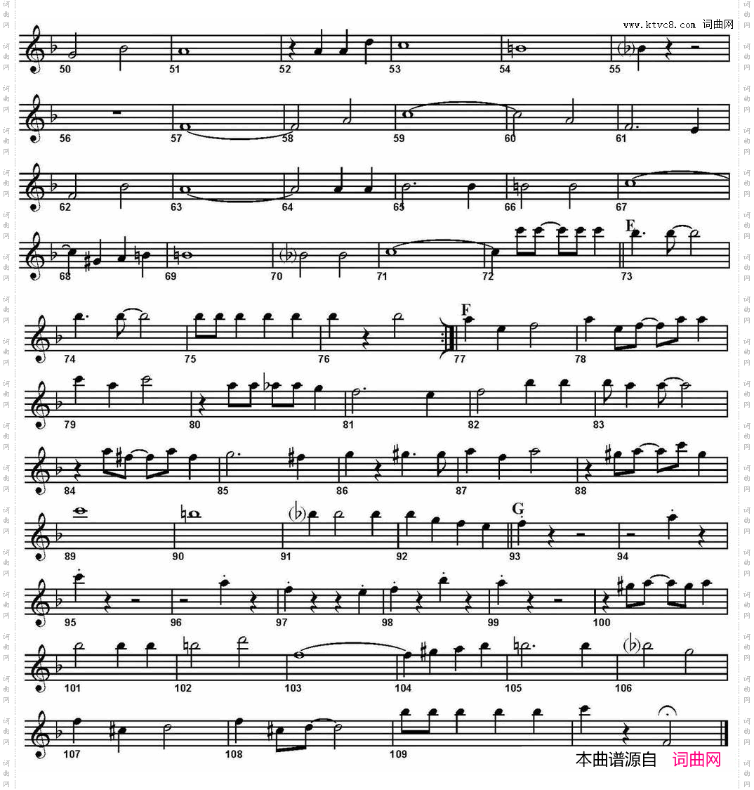 HighSociety四重奏·次中音萨克斯分谱_High Society四重奏·次中音萨克斯分谱