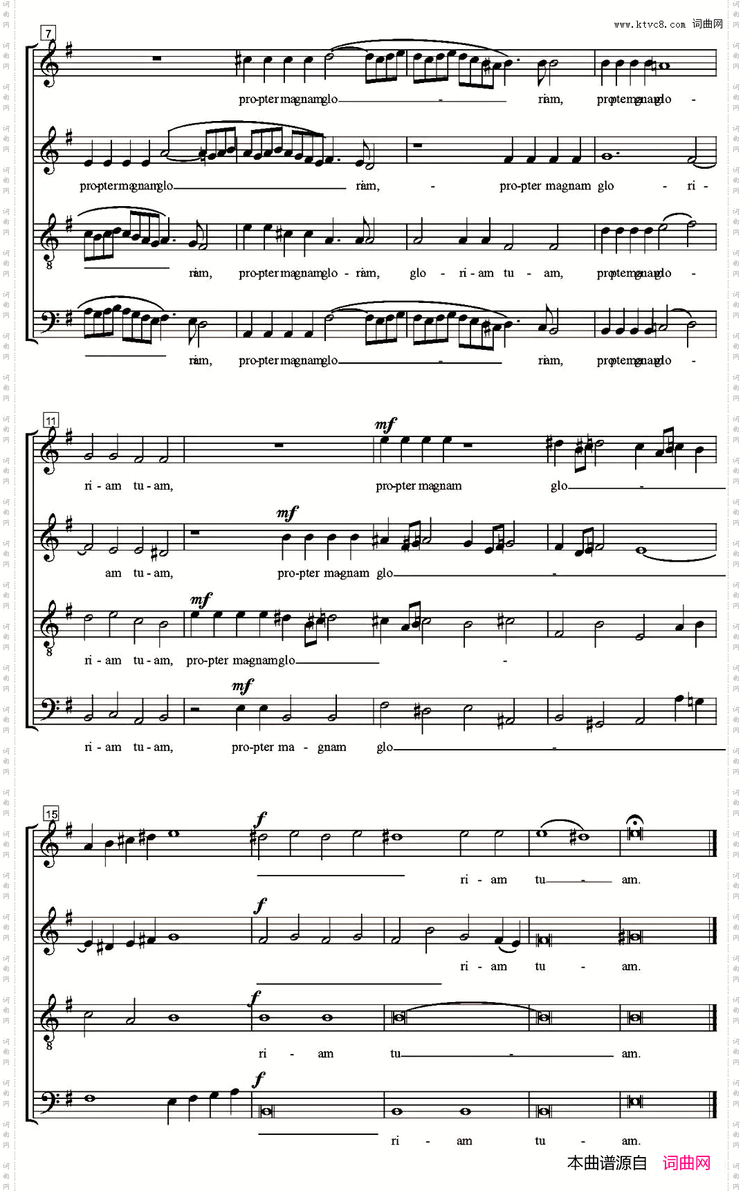 PropterMagnamGlo-riam萨克斯四重奏_Propter Magnam Glo-riam萨克斯四重奏