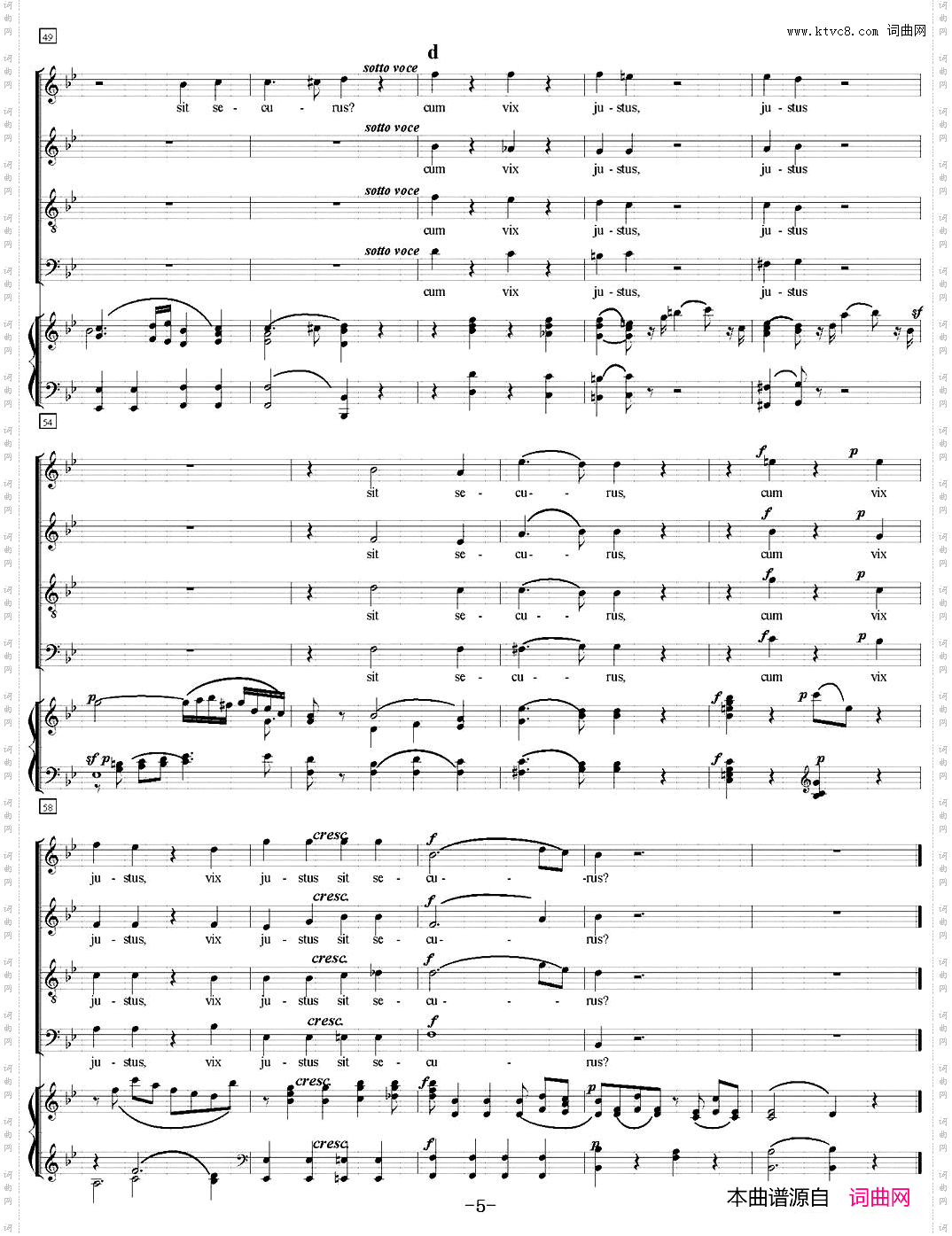 N°3Tubamirum萨克斯四重奏+钢琴伴奏_N°3 Tuba mirum萨克斯四重奏+钢琴伴奏