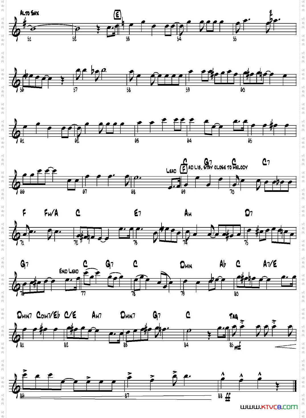 THEDIAMONDSTATERAG四重奏·中音萨克斯分谱_THE DIAMOND STATE RAG四重奏·中音萨克斯分谱