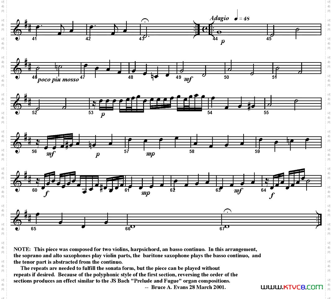 LaRaspona四重奏·上低音萨克斯分谱_La Raspona四重奏·上低音萨克斯分谱