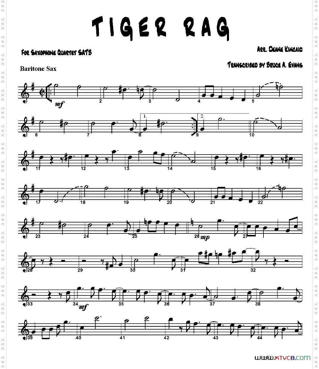 TIGERRAG四重奏_TIGER RAG四重奏