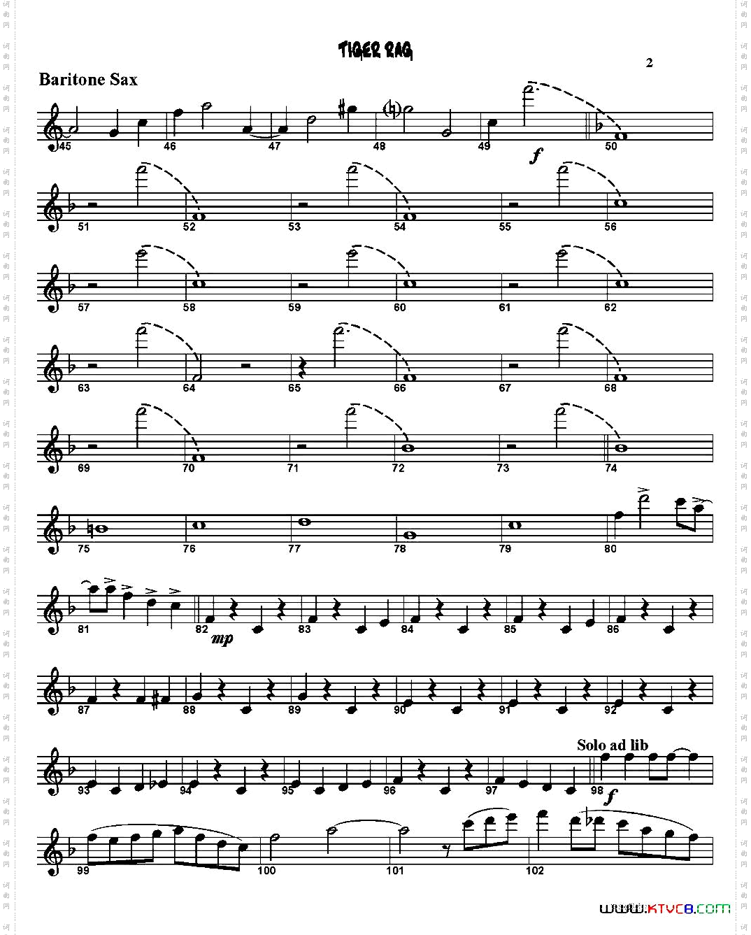 TIGERRAG四重奏_TIGER RAG四重奏