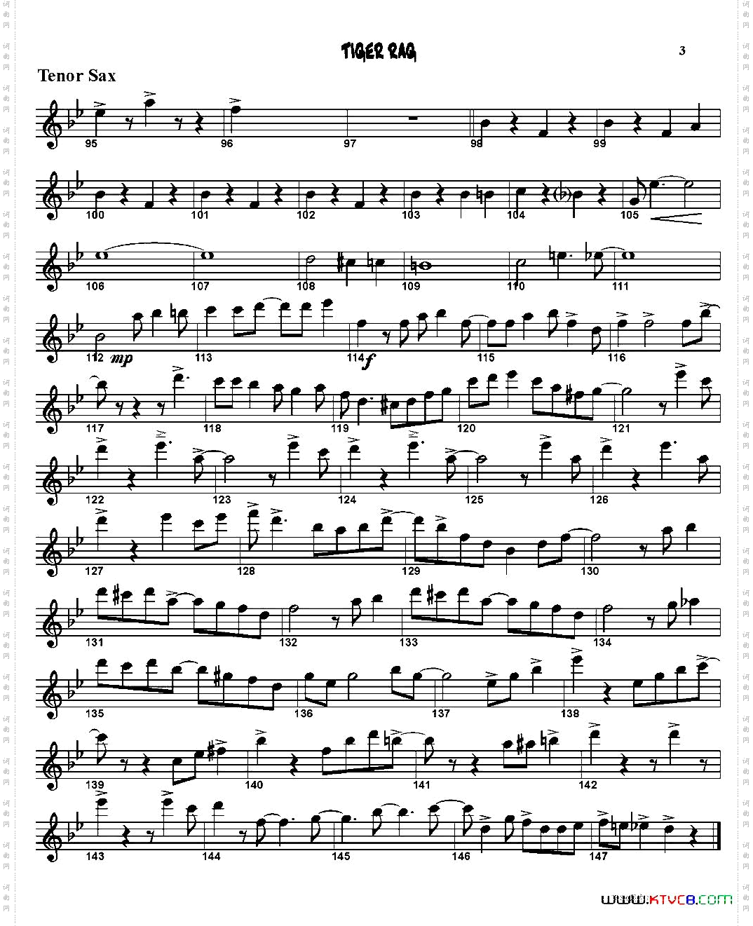 TIGERRAG四重奏_TIGER RAG四重奏