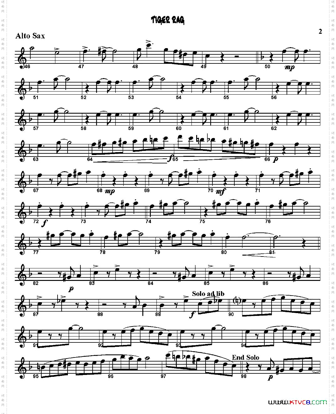 TIGERRAG四重奏_TIGER RAG四重奏