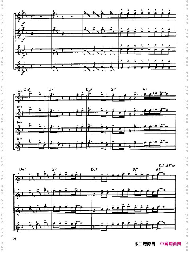 FunkFour中音萨克斯四重奏_Funk Four中音萨克斯四重奏