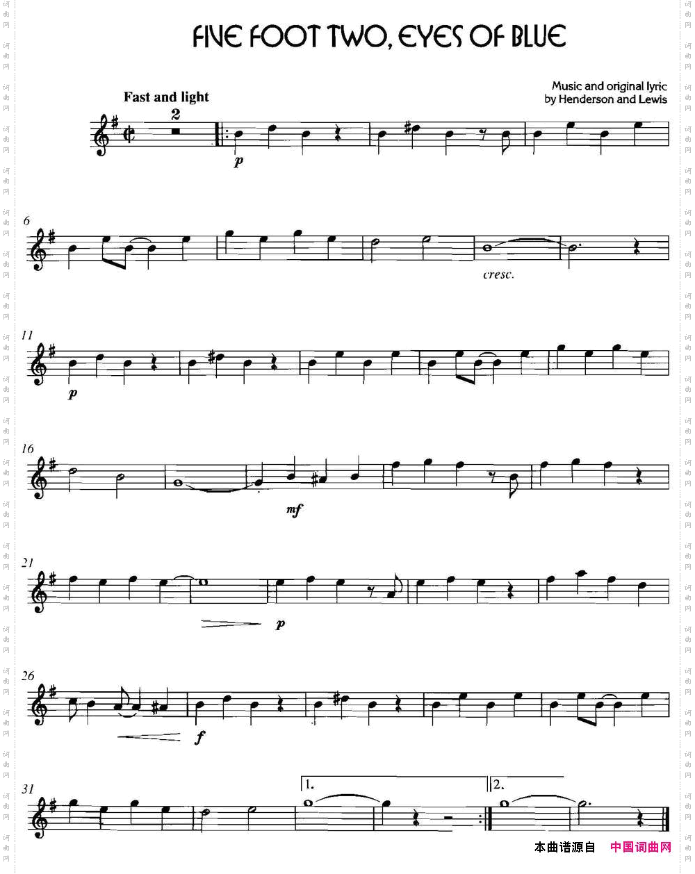 经典蓝调小品：FiveFootTwoEyesofBlue