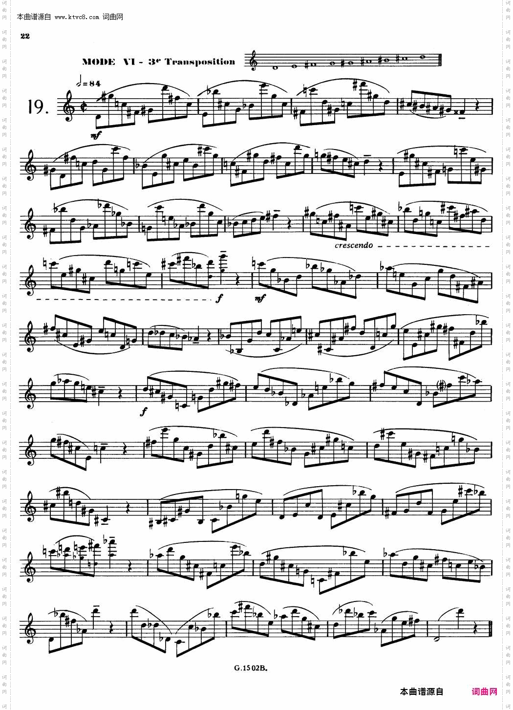 拉库尔萨克斯管练习曲28首