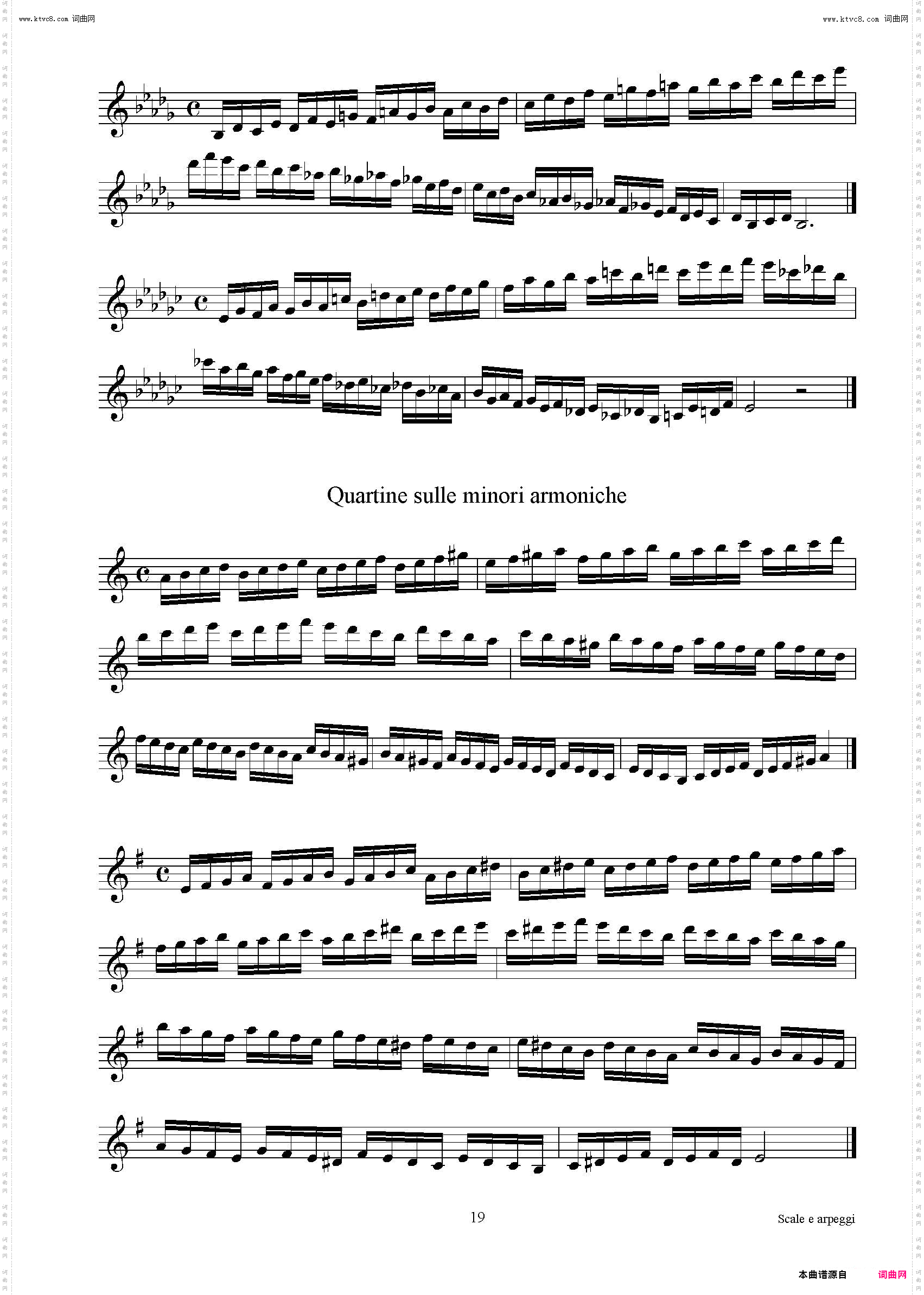 实用的萨克斯音阶练习曲集_P16——30