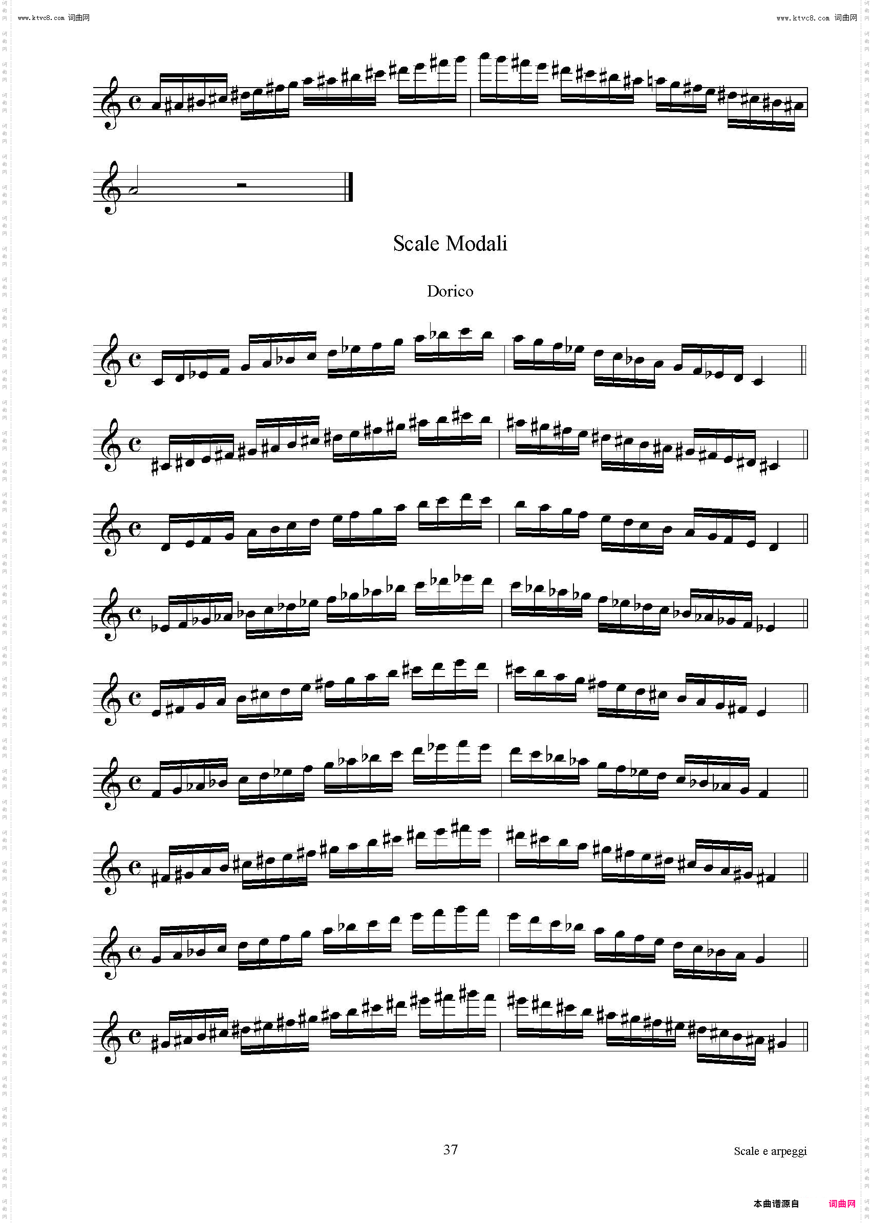 实用的萨克斯音阶练习曲集_P31——46