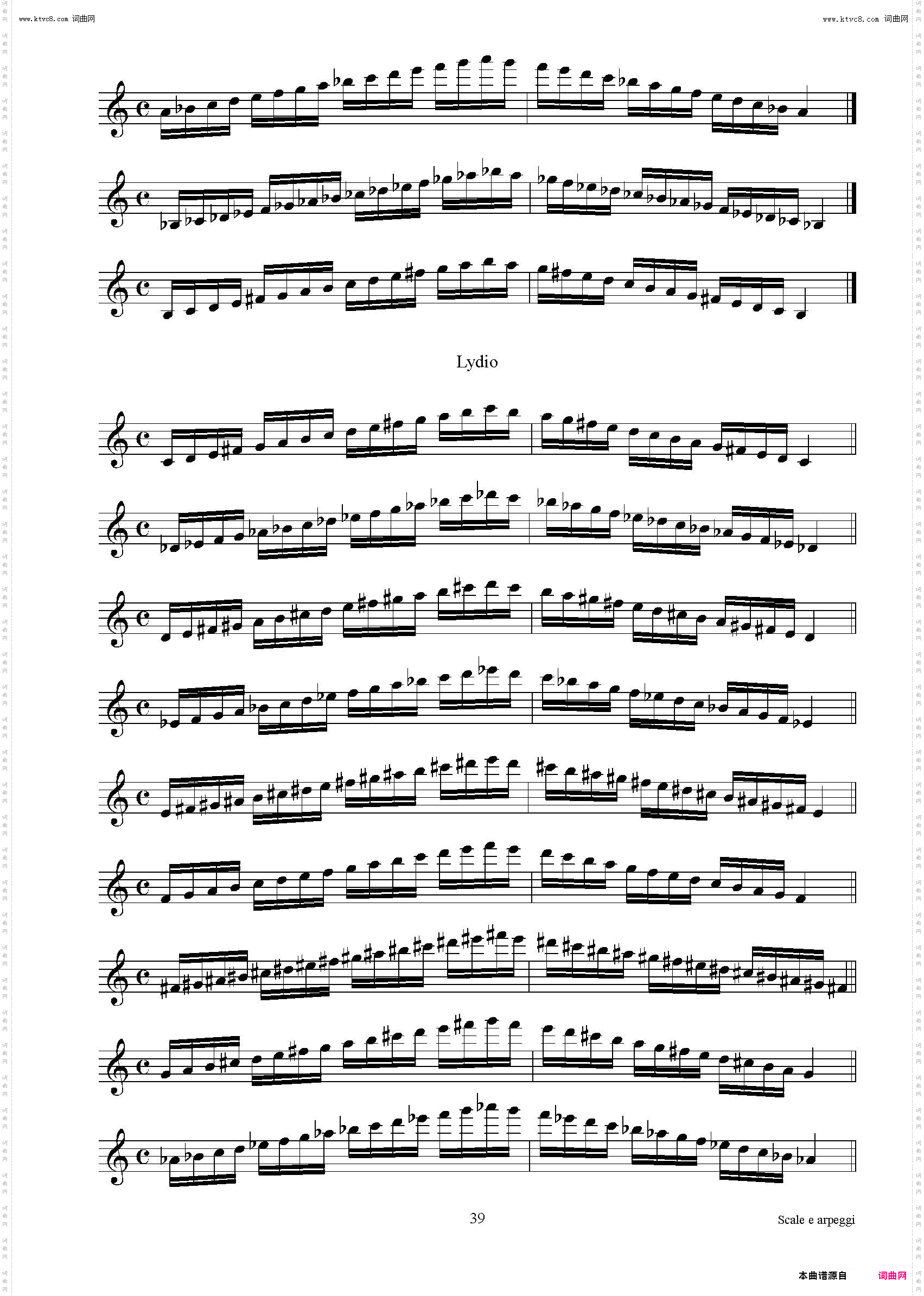 实用的萨克斯音阶练习曲集_P31——46