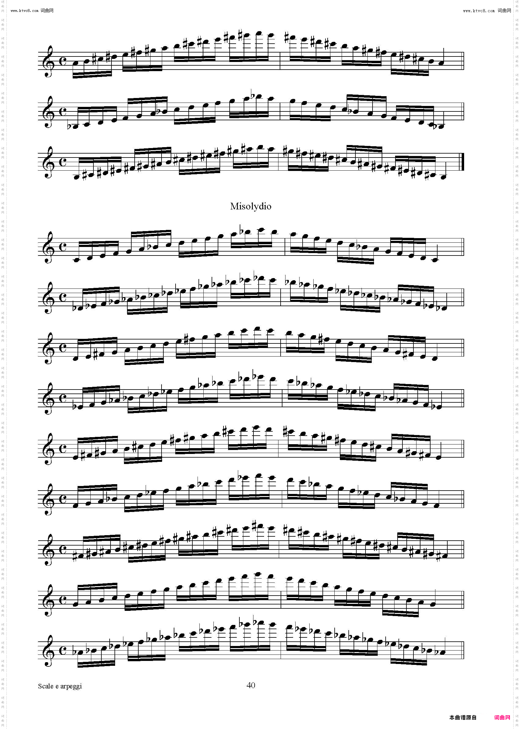 实用的萨克斯音阶练习曲集_P31——46