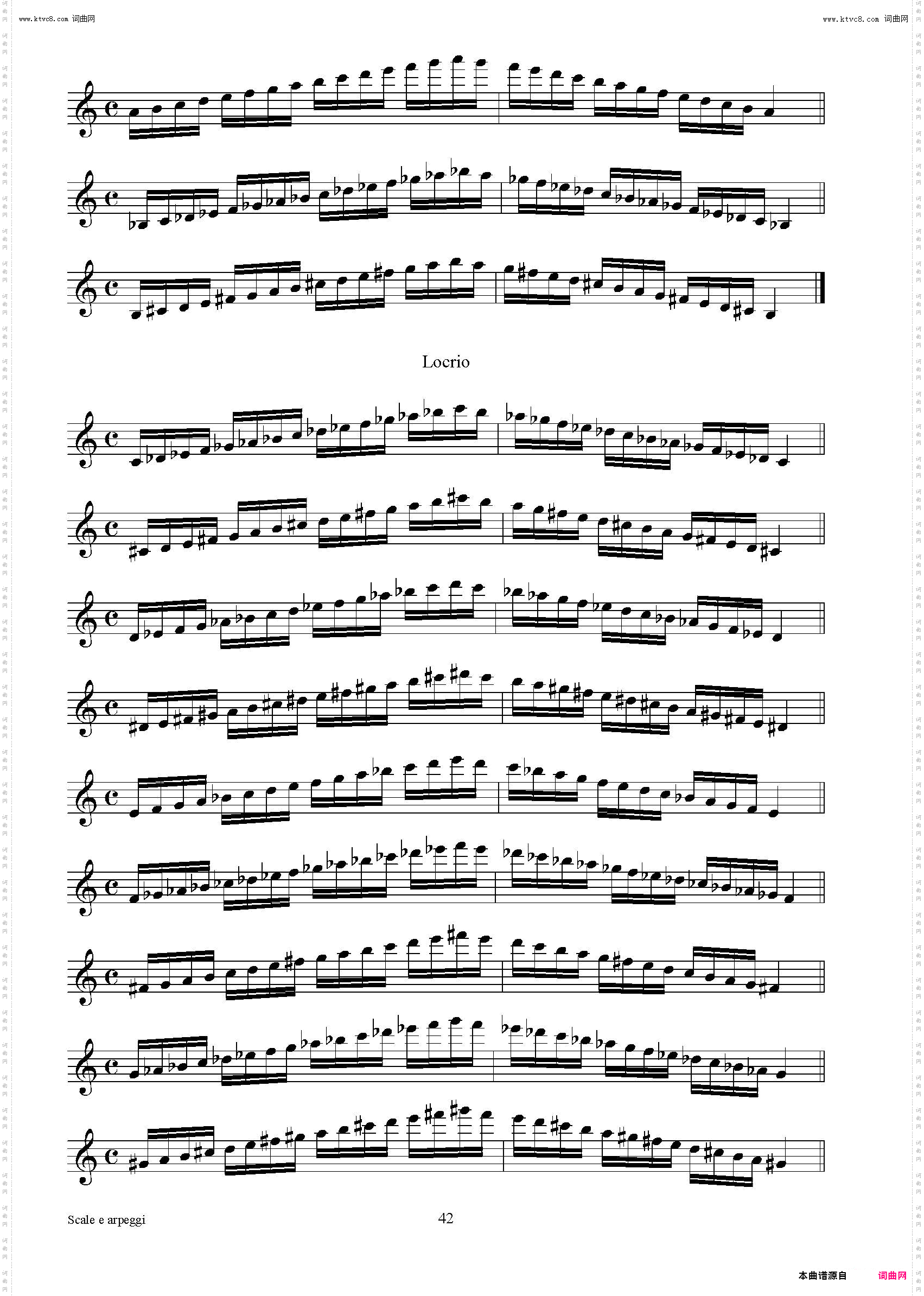 实用的萨克斯音阶练习曲集_P31——46