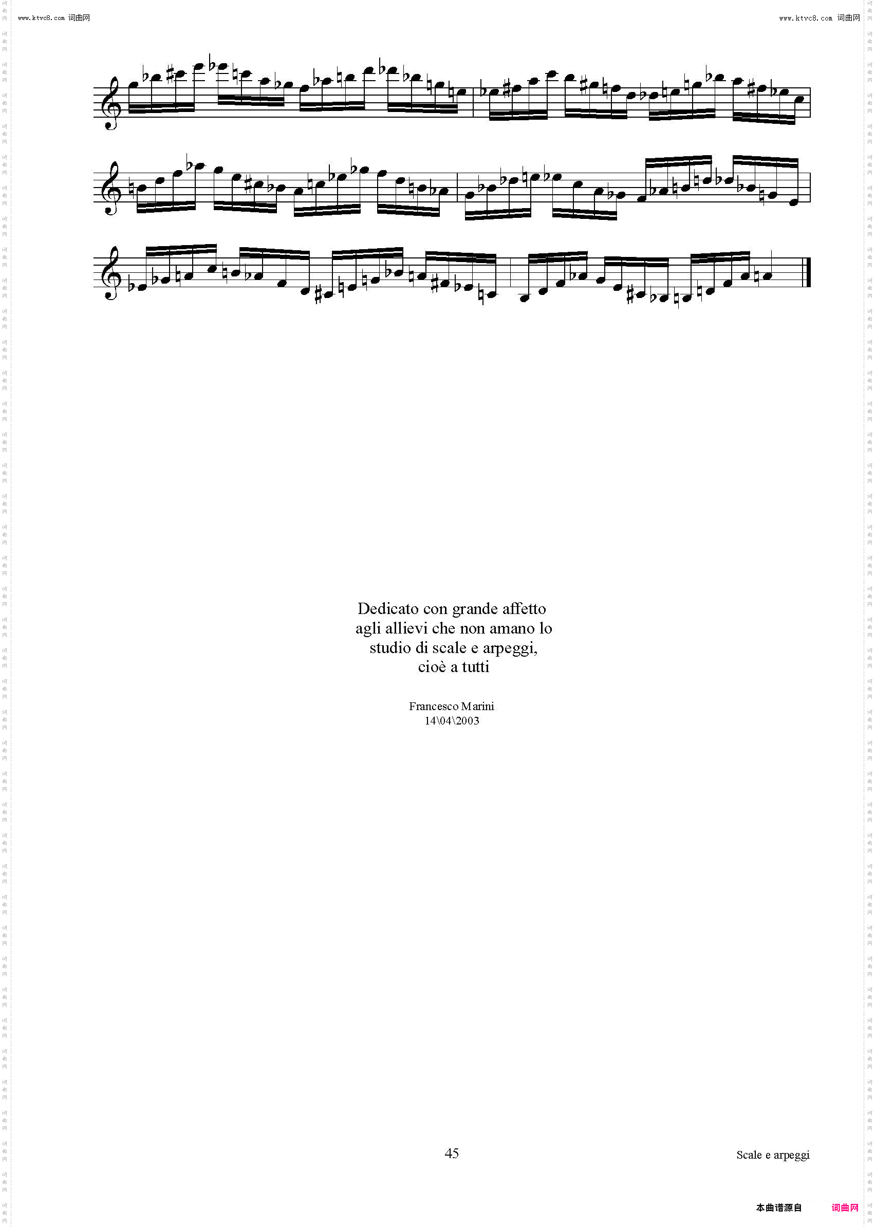 实用的萨克斯音阶练习曲集_P31——46