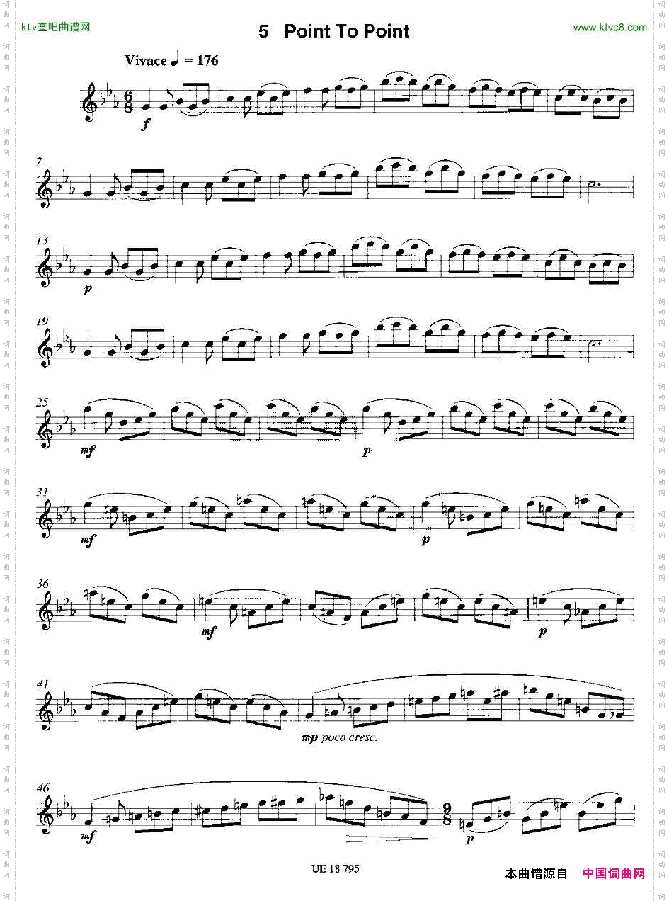 PointToPoint12首现代风格练习曲之5