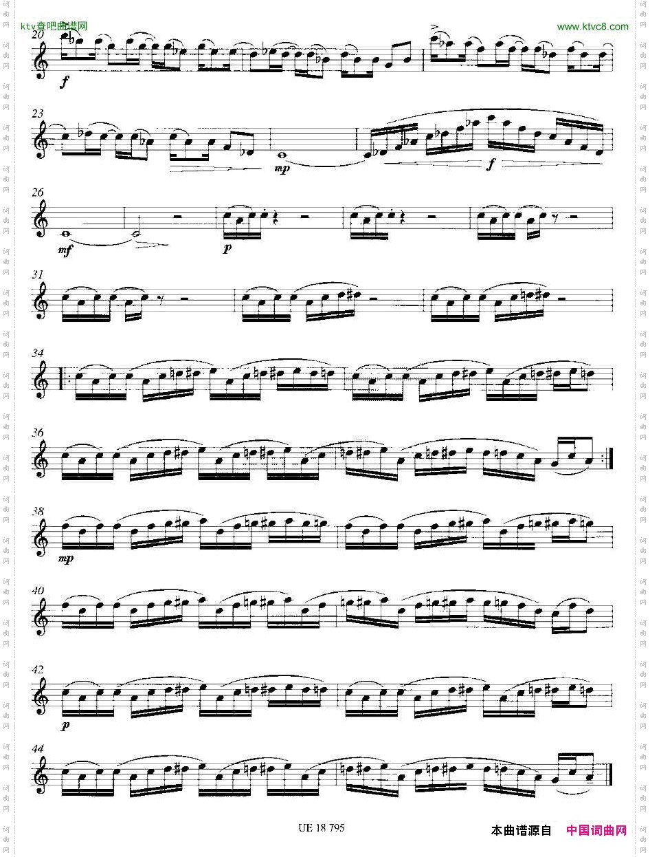 FreeSpirit12首现代风格练习曲之9