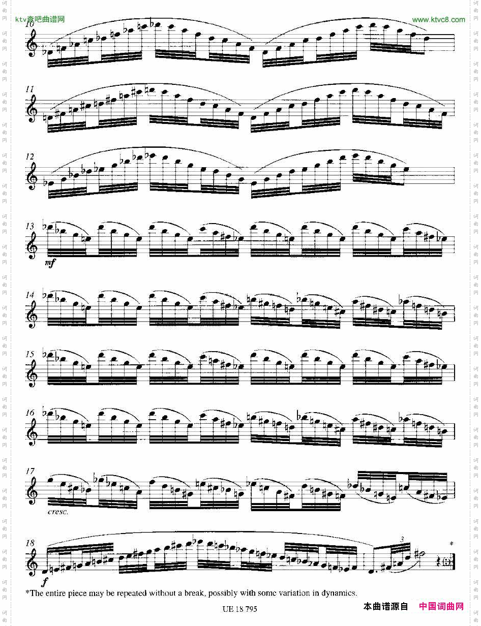 GrandEtude12首现代风格练习曲之12