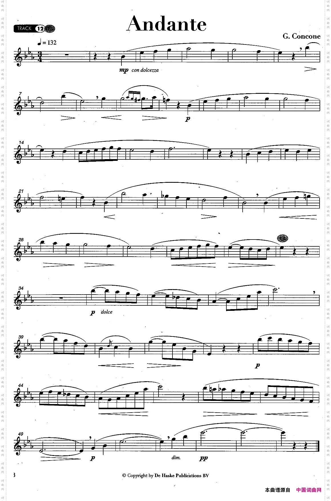 AndanteG·Concone作曲版